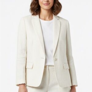 New Ann Taylor Cream Blazer